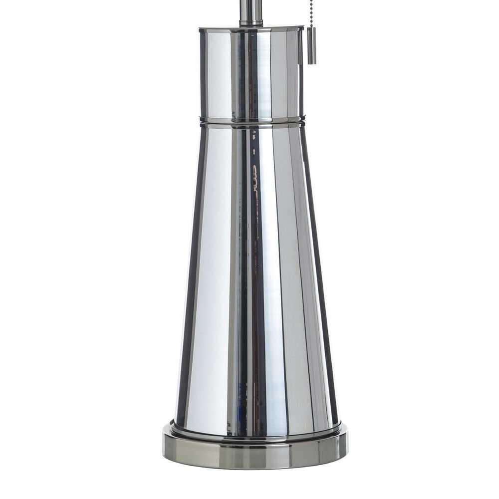 Flair Industries Hoke Table Lamp in Silver, , large
