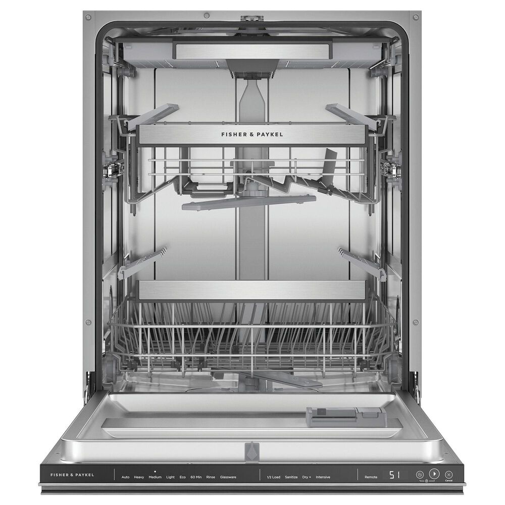 Fisher &amp; Paykel 24&quot; Built-In Bar Handle Dishwasher in Stainless Steel, , large