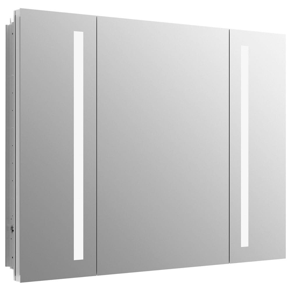 Kohler Verdera 40" x 30" Lighted Medicine Cabinet in Aluminum, , large