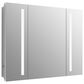 Kohler Verdera 40" x 30" Lighted Medicine Cabinet in Aluminum, , large