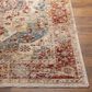 Surya Aspendos 7"10" x 10"2" Light Gray, Rust, Denim, Ice Blue, Cream, Mustard and Black Area Rug, , large
