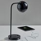 Adesso Emery Desk Lamp with Supercharger in Black, , large