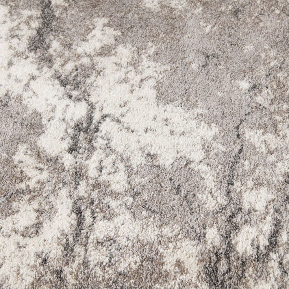 Central Oriental Structures Marquana Buff and Metal 7'10" x 9'10" Area Rug, , large