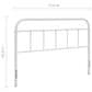 Modway Serena Steel Queen Headboard in White, , large
