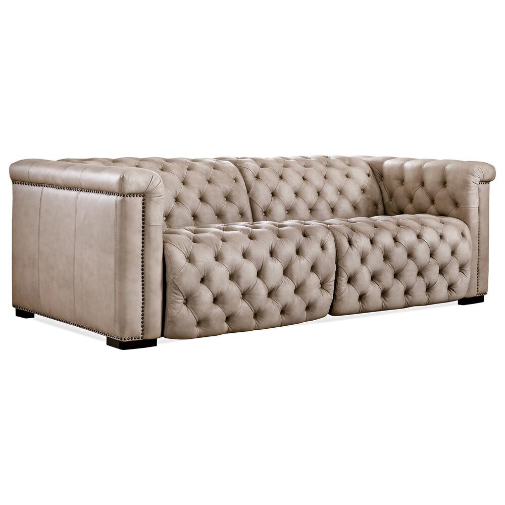 Hooker Furniture Savion Power Reclining Sofa with Power in Giovanni Taupe, , large