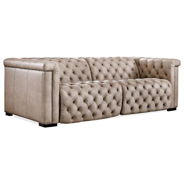 Hooker Furniture Savion Power Reclining Sofa with Power in Giovanni Taupe, , large