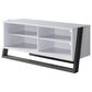 Furniture of America Friedman 2-Piece Entertainment Center in White and Gray, , large