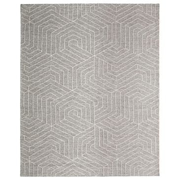 Feizy Rugs Emerson 9"6" x 13"6" Gray and Ivory Area Rug, , large