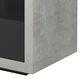 Furniture of America Anderson End Table in Black/Cement, , large