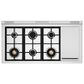 Bertazzoni Heritage 7 Cu. Ft. 48" Dual Fuel Range 6 Sealed Burners in Stainless Steel, , large