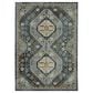 Oriental Weavers Aberdeen Southwestern 2"3" x 7"6" Blue Runner, , large