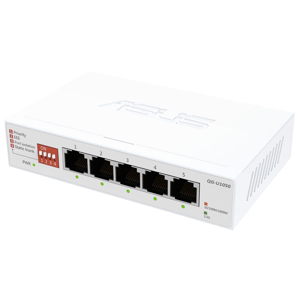 ASUS 5-Port 2.5G Unmanaged Switch in White, , large