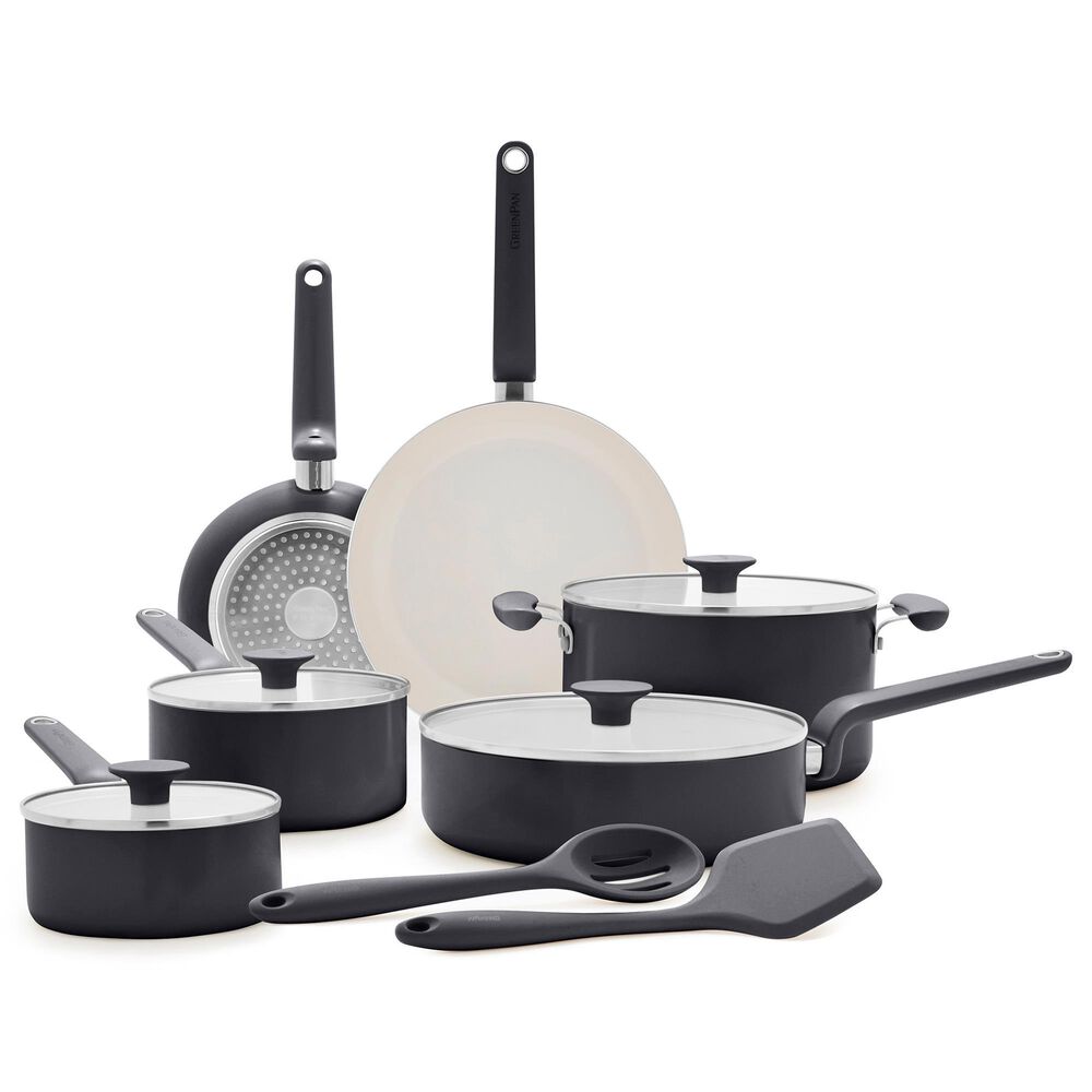 Green Pan Rio Advanced 12-Piece Cookware Set in Black, , large
