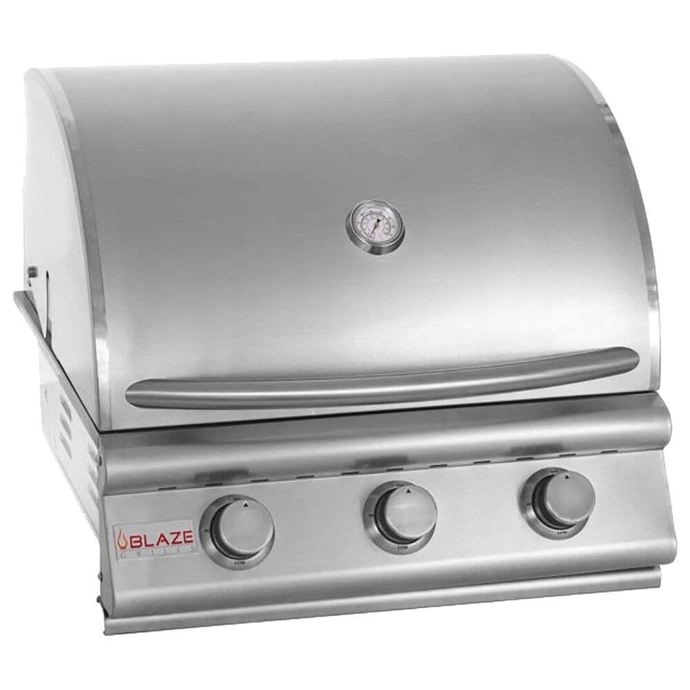 Blaze Prelude LMB 25" 3-Burner Natural Gas Grill in Stainless Steel, , large
