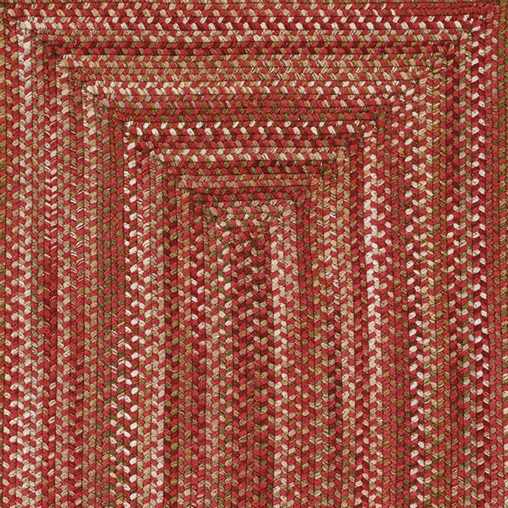 Capel Homecoming 0048-500 1&#39;8&quot; x 2&#39;6&quot; Oval Rosewood Red Area Rug, , large