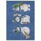Dalyn Rug Company Wonderland WN34 Navy 3" x 5" Area Rug, , large