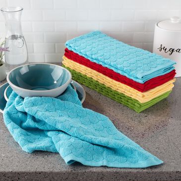 Timberlake Lavish Home Kitchen Towel in Multi Colored (Set of 8), , large