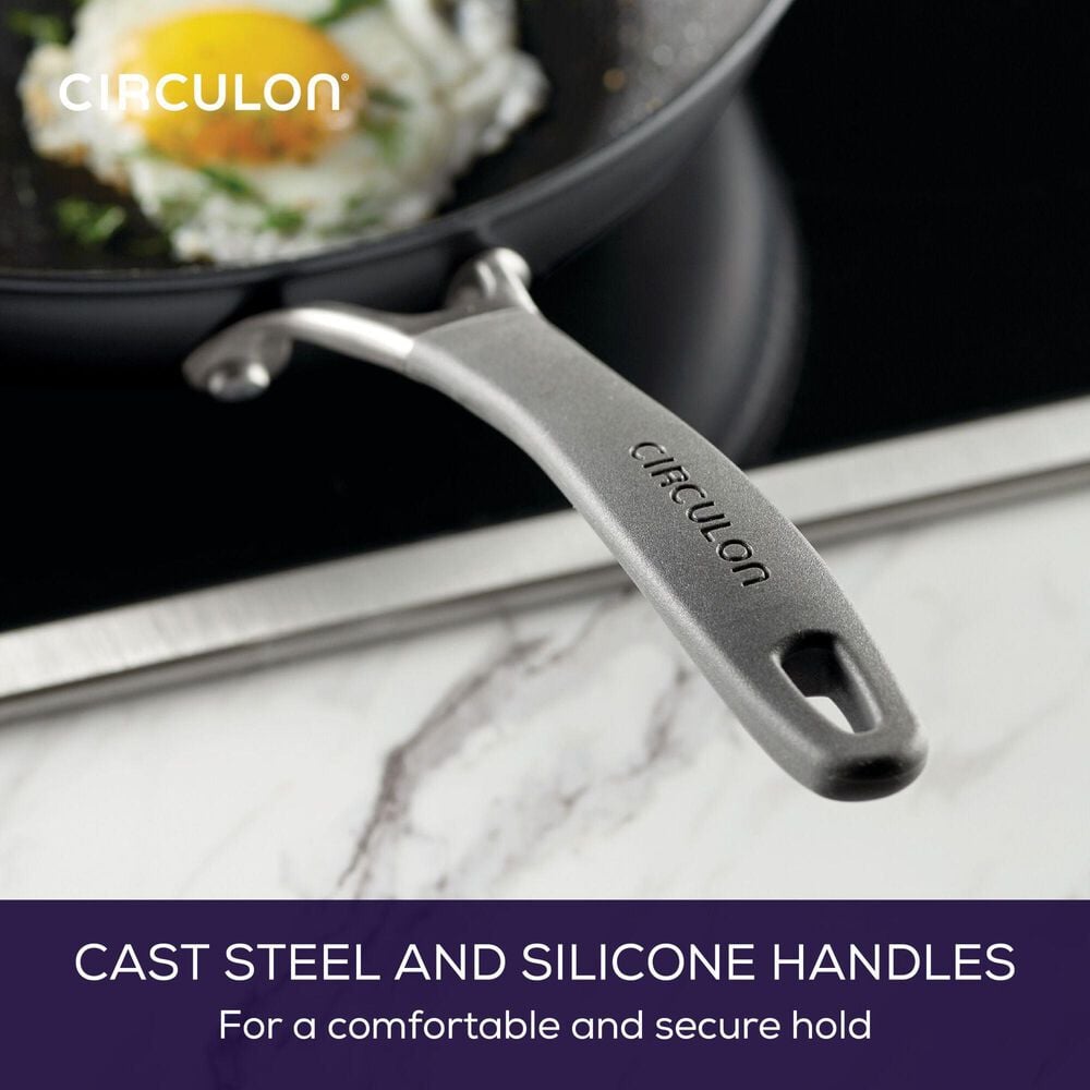 Circulon A1 Series 12&quot; ScratchDefense Nonstick Frying Pan in Graphite, , large