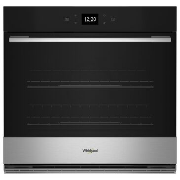 Whirlpool 30" Smart Built-In Single Electric Wall Oven with Air Fry and Fan Convection Cooking in Fingerprint Resistant Stainless Steel, , large