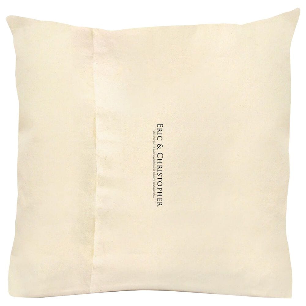 Eric &amp; Christopher Dogs Labradoodle 20&quot; x 20&quot; Throw Pillow in Natural, , large