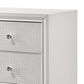 Crown Mark Lyssa 2-Drawer Nightstand in Frost, , large