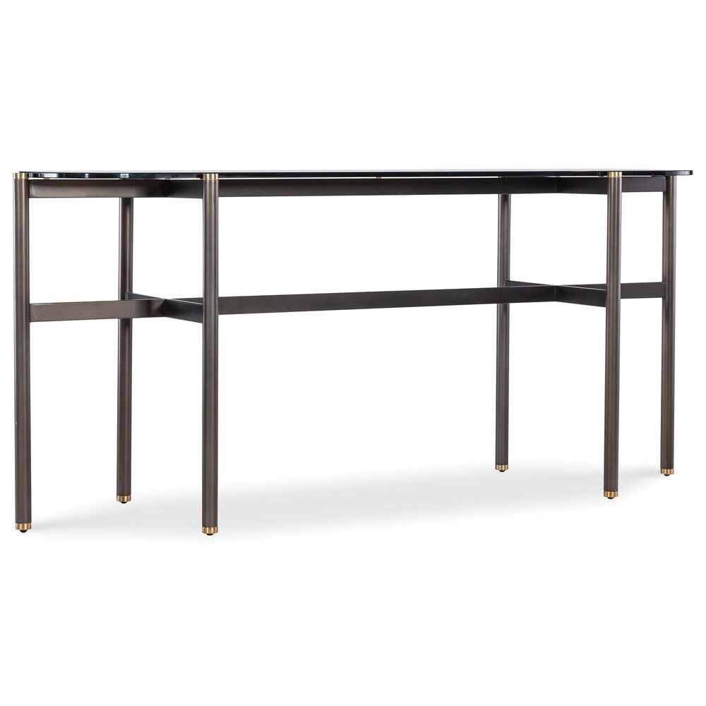 Hooker Furniture Grayson Console Table in Black and Gold, , large