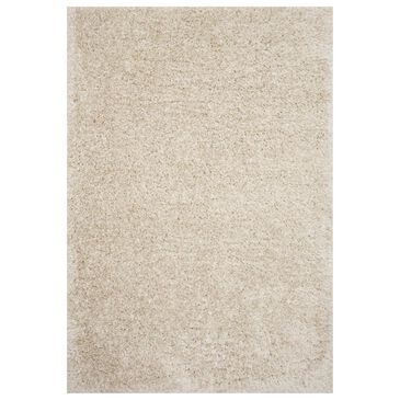 Loloi Kayla Shag KAY-01 2"2" x 4" Beige Area Rug, , large