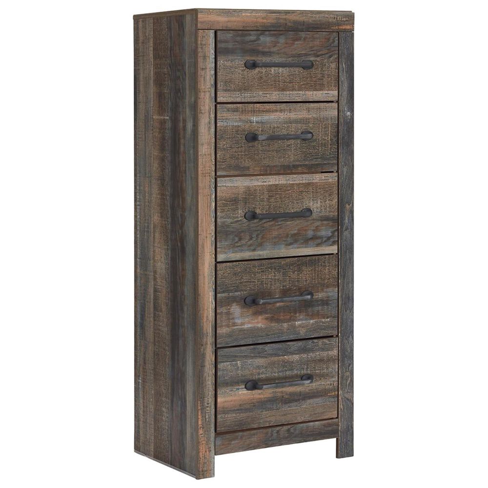 Ashley Drystan 5 Piece Full Bedroom Set in Rustic Brown, , large