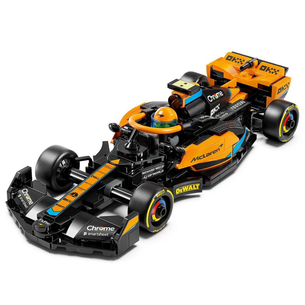 LEGO Speed 2023 McLaren Formula 1 Race Car Building Set, , large