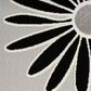 Nourison Aloha 5"3" Round Black and White Indoor/Outdoor Area Rug, , large