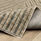 Oriental Weavers Echo ECH01 Beige and Grey 3"3" x 5" Area Rug, , large