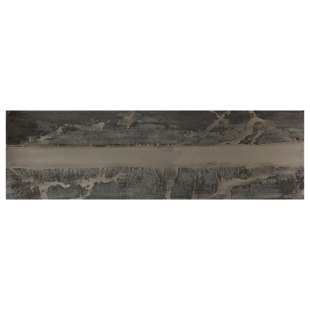 37B Toreno Console Table in Antique Brass and Black, , large