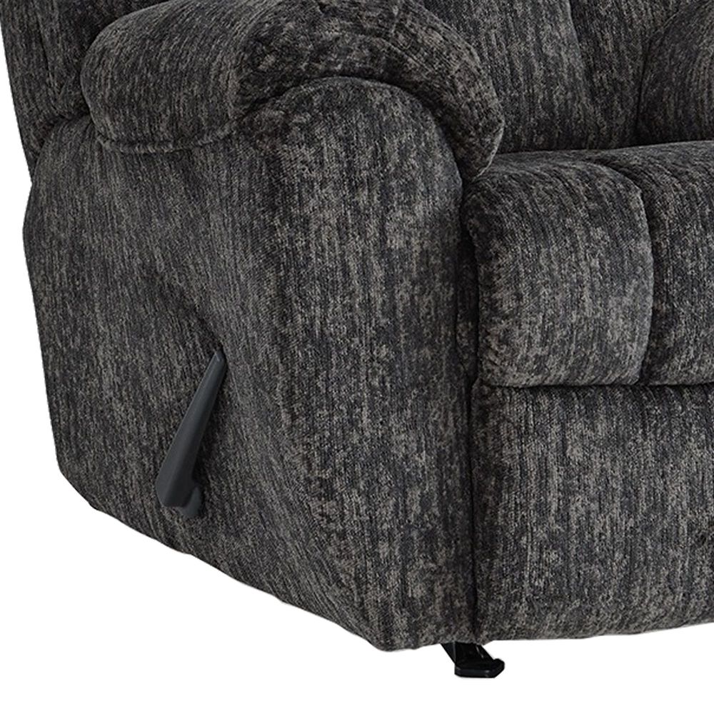 Ashley Stayfish Manual Rocker Recliner in Gunmetal, , large