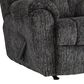 Ashley Stayfish Manual Rocker Recliner in Gunmetal, , large