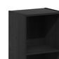 HOMLUX 3-Tier Open Shelf Bookcase in Blackwood, , large