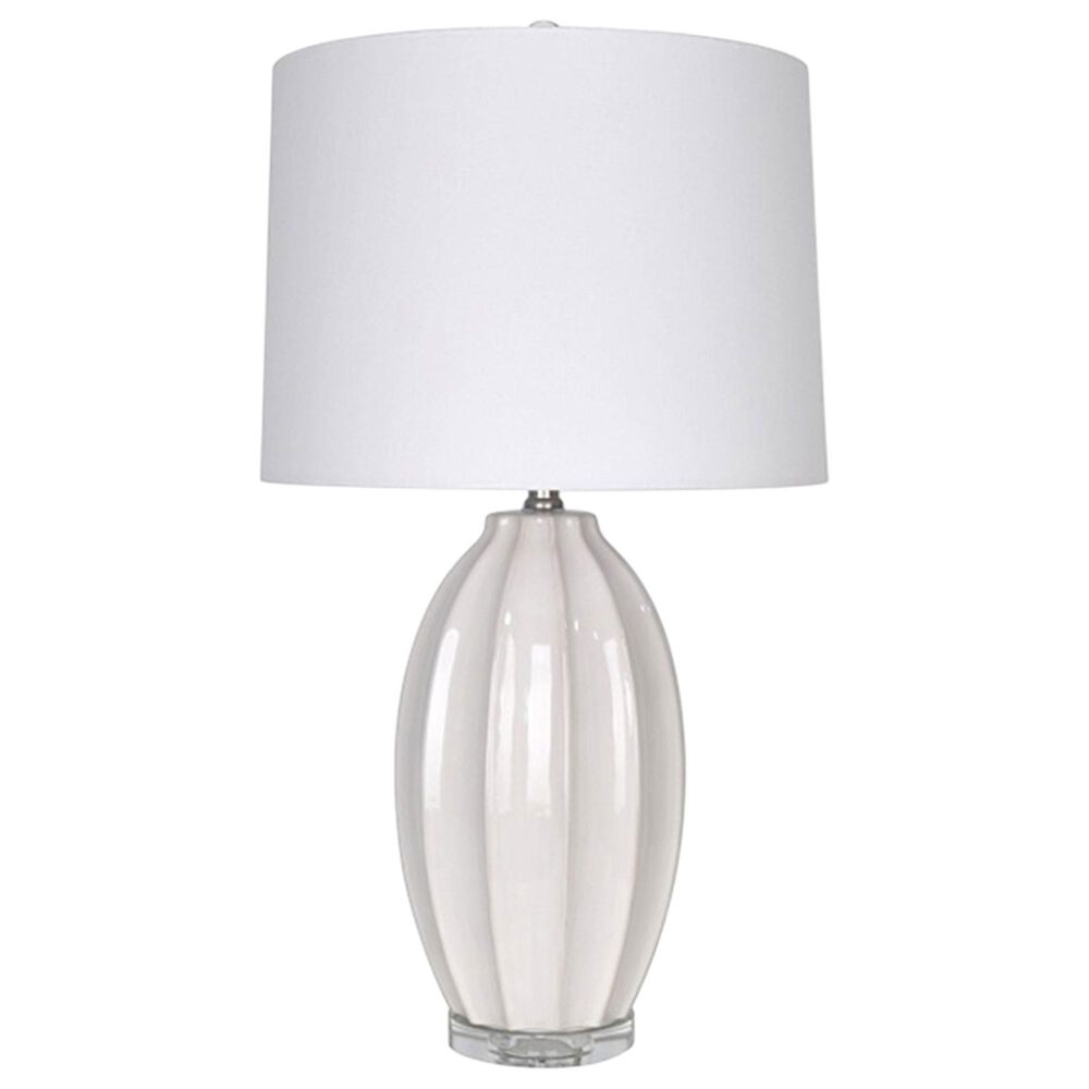 Lite Source Nadda Table Lamp in White, , large