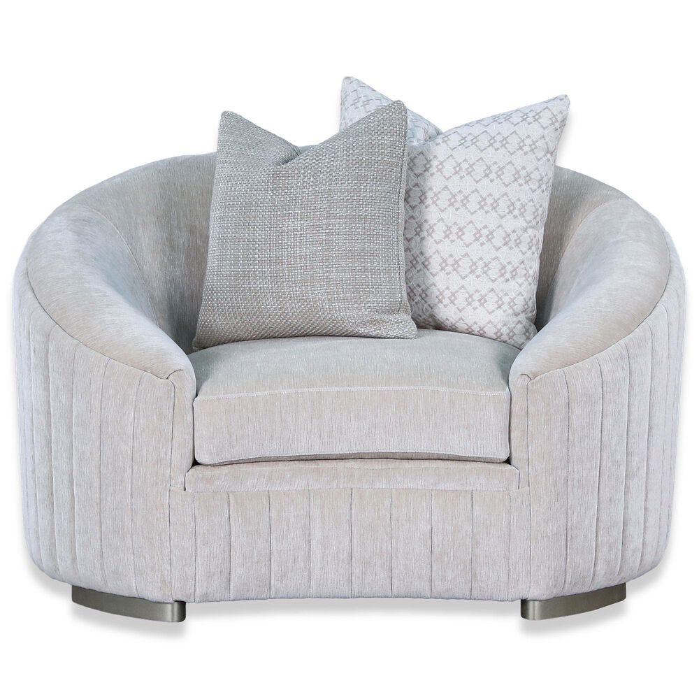 Aria Designs Arabella Accent Chair in Flurry, , large