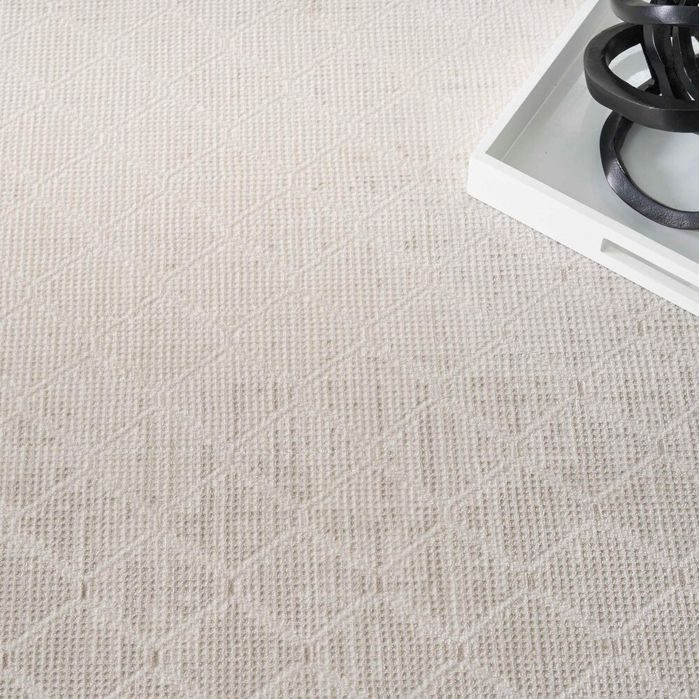 Nourison Grand Street Ivory 6&#39; x 9&#39; Area Rug, , large