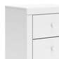 Ashley Mollviney 2-Drawer Nightstand in Matte White, , large