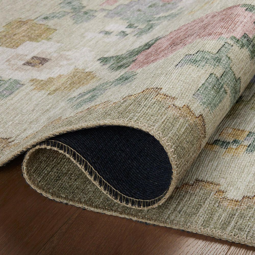 Rifle Paper Co Rosa Antique Rose 2&#39;3&quot; x 3&#39;9&quot; Cream Area Rug, , large