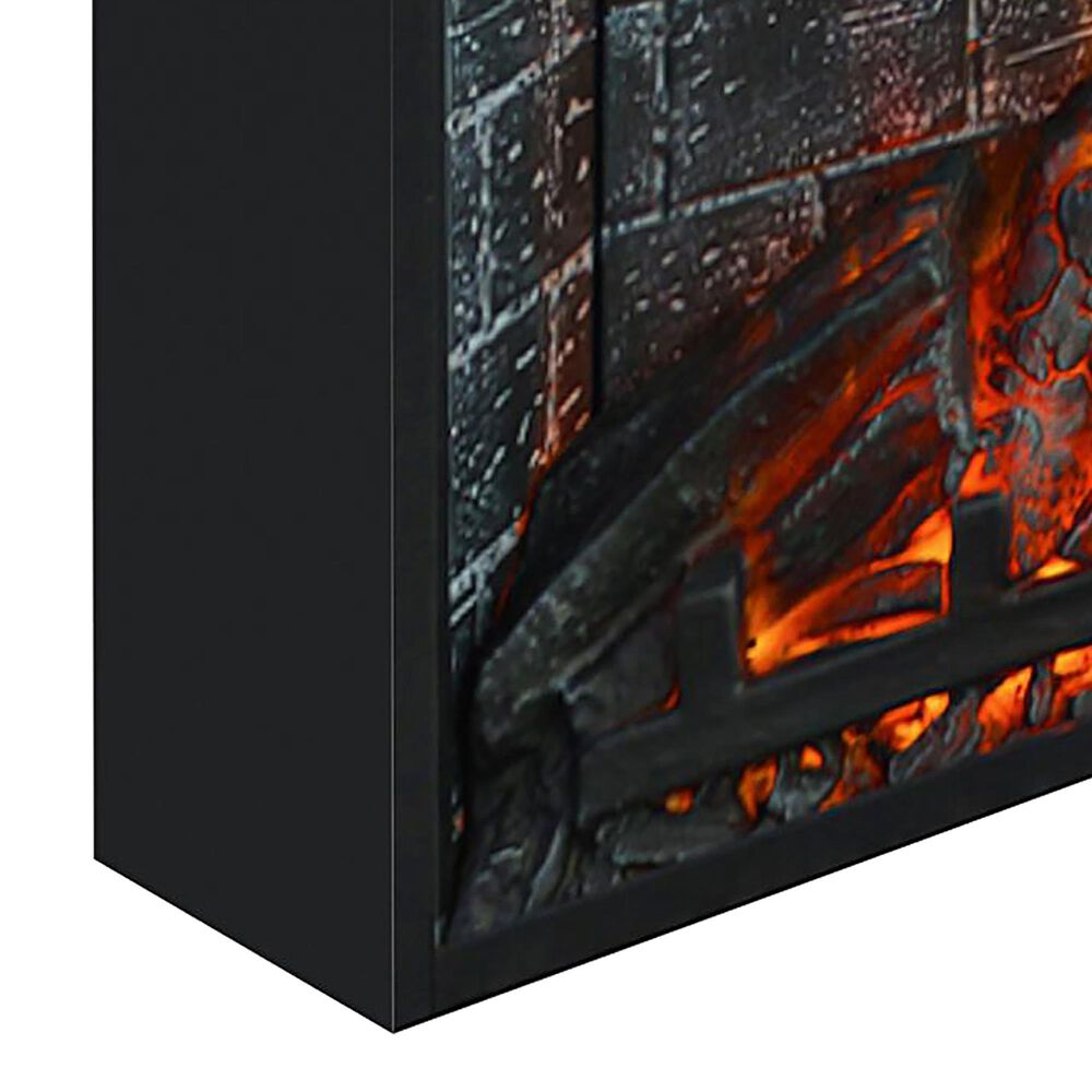 DHP 18&quot; Electric Fireplace Insert in Black, , large
