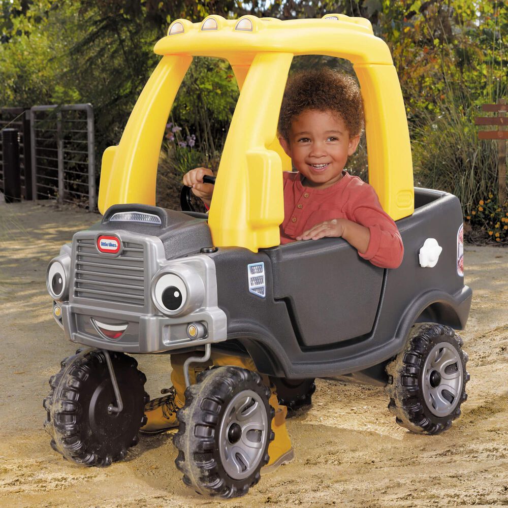 little tikes Cozy Truck Ride-on Vehicle in Black, , large