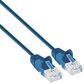 Intellinet Cat6 UTP Slim Network Patch Cable 2m in Blue, , large