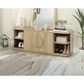 Sauder 60" TV Credenza in Harmony Ash, , large