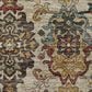 Dalyn Rug Company Silk Road Copper, Ivory, Gold, Brown, Blue, Aloe and Blush 2"6" x 3"10" Area Rug, , large