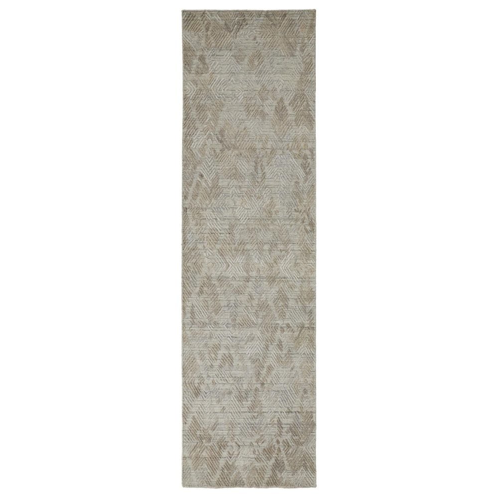 Feizy Elias 2"9" x 8" Gray and Brown Area Rug, , large