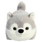 Aurora 10" Haze Husky Stuffed Animal in Grey and White, , large