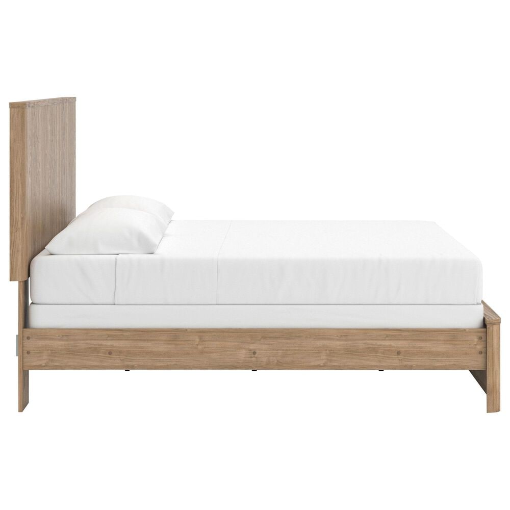 Ashley Gramburg King Platform Bed with Dresser and Two Nightstands in Brown, , large