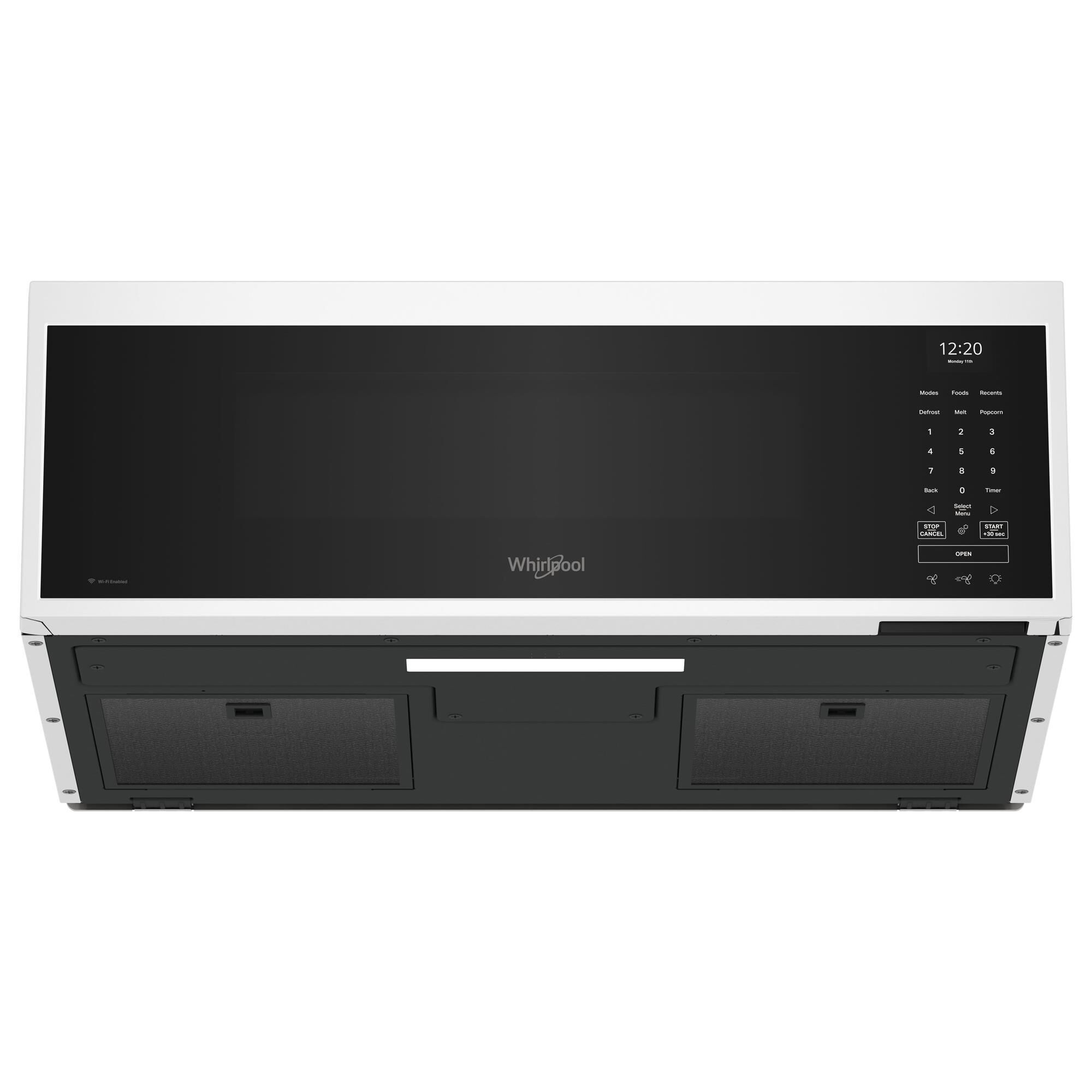 Whirlpool 1.1 Cu. Ft. Smart Low Profile Microwave Hood Combination