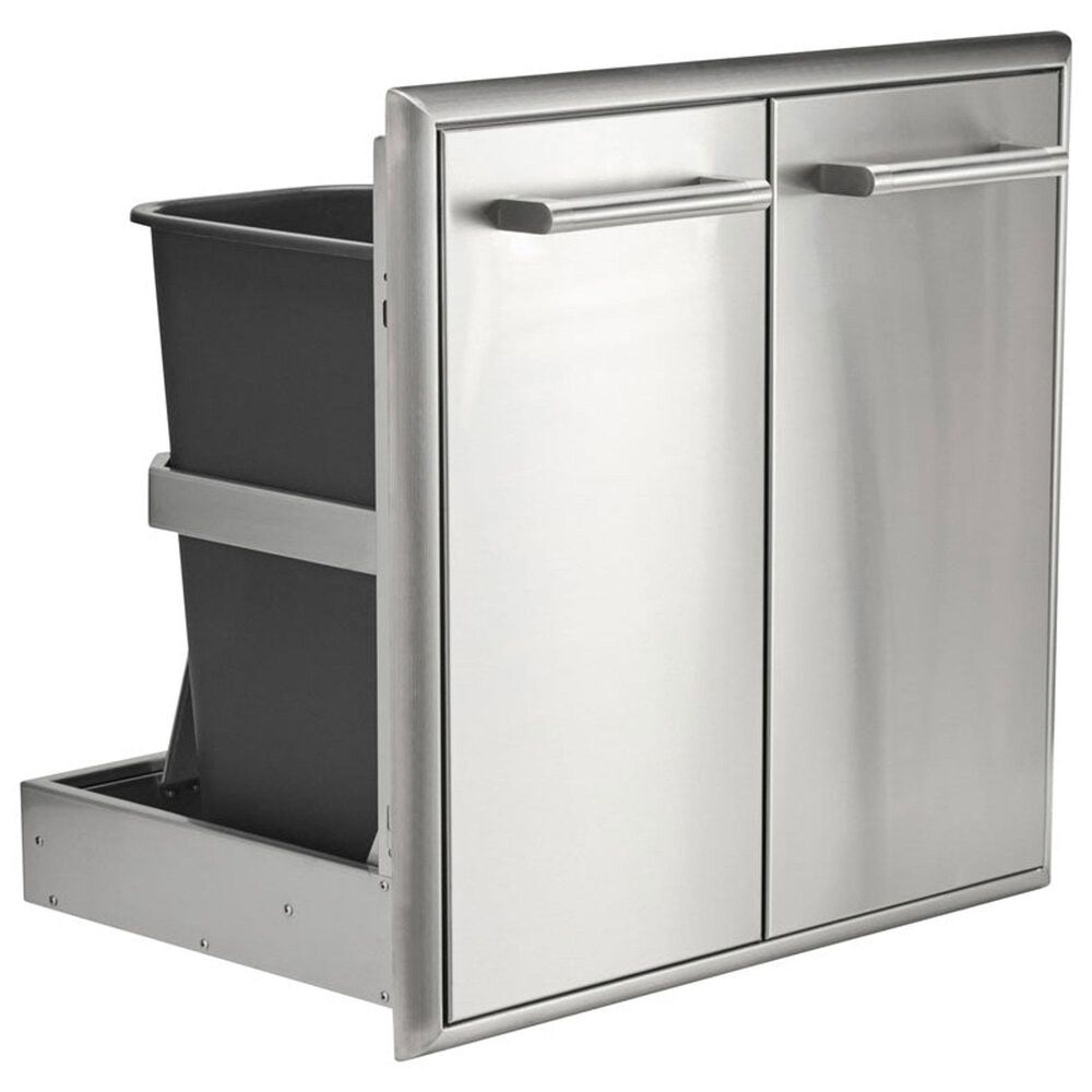 Coyote Outdoor 26" Pull Out Trash and Recycle Bin in Stainless Steel, , large